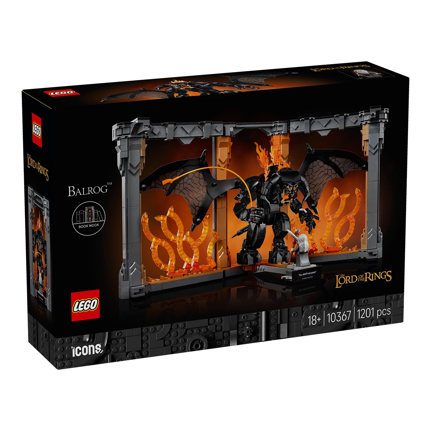 Box Vorderseite - Gandalf vs. Balrog (10367)