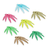 LEGO 10884 - Plant Leaves (6 x 5 Swordleaf with Open O Clip Thick, verschiedene Farben)