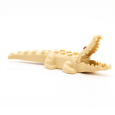 LEGO 18904c03pb01 - Alligator / Krokodil (Tan)
