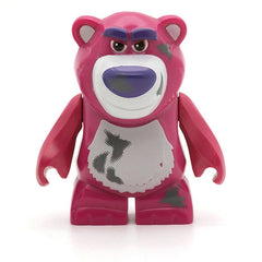 LEGO lotso2 - Lotso (Bear, Toy Story with Dirt Pattern,Magenta)
