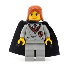 LEGO hp030 - Ginny Weasley (Gryffindor Shield Torso, Black Cape with Stars)