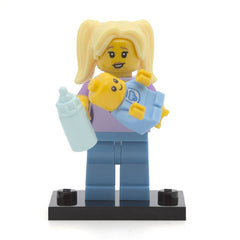 LEGO col16-16 - Babysitter, Series 16 (Set mit Stand und Zubehör)