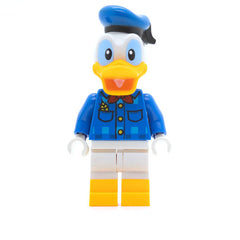 LEGO dis053 - Donald Duck (Plaid Shirt with Yellow Buttons)