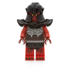 LEGO nex043 - Crust Smasher (Armored Chest, Red Legs, Black Shoulder Pads Armor)
