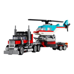 NEU - LEGO Creator 3in1 (31146) Tieflader mit Hubschrauber | Flatbed Truck with Helicopter