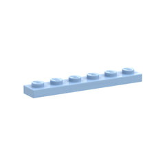 LEGO 3666 - Plate (1 x 6, verschiedene Farben)