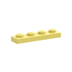 LEGO 3710 - Plate (1 x 4, verschiedene Farben)