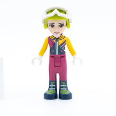 LEGO frnd222 - Friends Olivia (Light Nougat, Magenta Trousers, Ski Jacket, Helmet, Goggles)