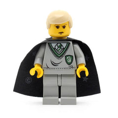 LEGO hp040 - Draco Malfoy (Slytherin Torso, Black Cape with Stars)