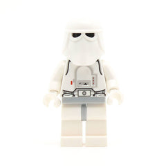 LEGO sw0115 - Snowtrooper (Light Bluish Gray Hips, White Hands)