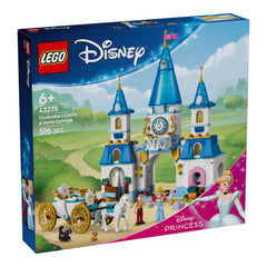 NEU - LEGO Disney (43275) Cinderellas Schloss und Pferdekutsche | Cinderella's Castle & Horse Carriage