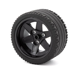 LEGO 44772c01 - Rad (Technic) 56mm x 34mm, 3 Pin Holes mit schwarzem Reifen 68.8 x 36 Z(44772 / 44771)