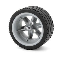 LEGO 44772c01 - Rad (Technic) 56mm x 34mm, 3 Pin Holes mit schwarzem Reifen 68.8 x 36 Z(44772 / 44771)