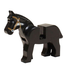 LEGO 4493c01pb07 - Pferd (Black)