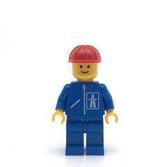 LEGO hgh005 - Highway Pattern - Blue Legs, Red Construction Helmet