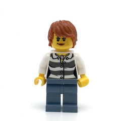 LEGO cty0514 -Swamp Police (Crook Female with Dark Orange Hair)