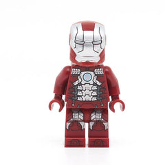 LEGO sh0566 - Iron Man (Mark 5 Armor, Trans-Clear Head)