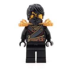 LEGO njo0270 - Cole (Rebooted, Shoulder Armor, Hair)