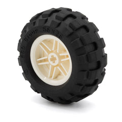 LEGO 56145c02 - Rad 30.4mm x 20mm mit schwarzem Reifen 56 x 26 Balloon (56145 / 55976)