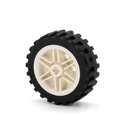 LEGO 56904c01 - Rad 30mm x 14mm mit schwarzem Reifen 43.2 x 14 (56904 / 56898)