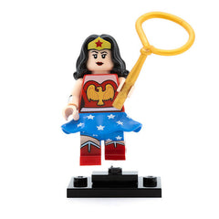 LEGO colsh-2 - Wonder Woman, DC Super Heroes (Set mit Stand und Zubehör)
