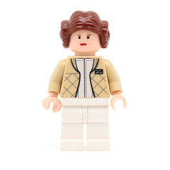 LEGO sw0113 - Princess Leia (Hoth Outfit, Bun Hair)