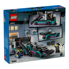 NEU - LEGO City (60406) Autotransporter mit Rennwagen