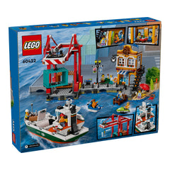 NEU - LEGO City (60422) Hafen mit Frachtschiff | Seaside Harbor with Cargo Ship
