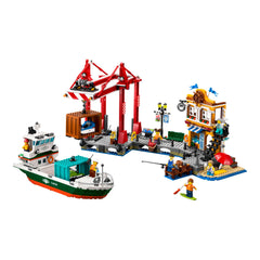 NEU - LEGO City (60422) Hafen mit Frachtschiff | Seaside Harbor with Cargo Ship