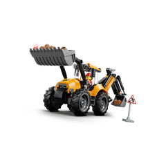 NEU - LEGO City (60480) Gelber Baggerlader