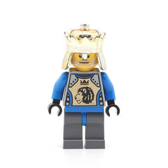 LEGO cas258a - Knights Kingdom II (King Mathias with Blue Arms)