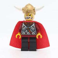 LEGO vik011 - Viking Warrior 5b (Viking King, Red Cape)