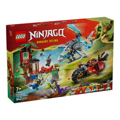 NEU - LEGO Ninjago (71857) Showdown am Baumhaus mit dem Ninja-Bike | Ninja Vehicle Tree House Battle