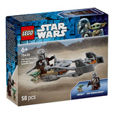 NEU - LEGO STAR WARS (75436) Der Mandalorianer und Grogu auf ihrem Speeder Bike | The Mandalorian & Grogu's Speeder Bike