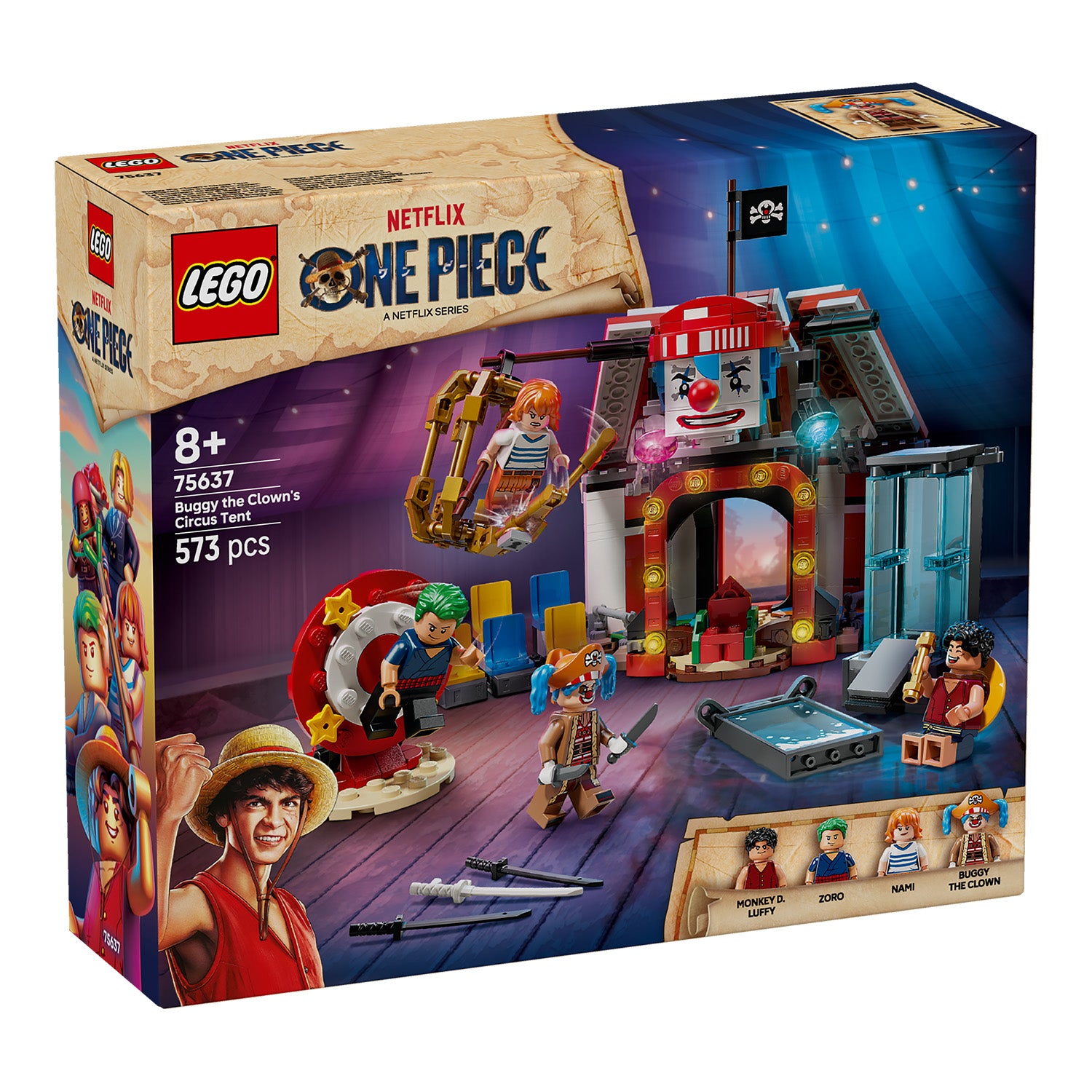 LEGO One Piece 75637 Zirkuszelt von Buggy dem Clown - Bild 1