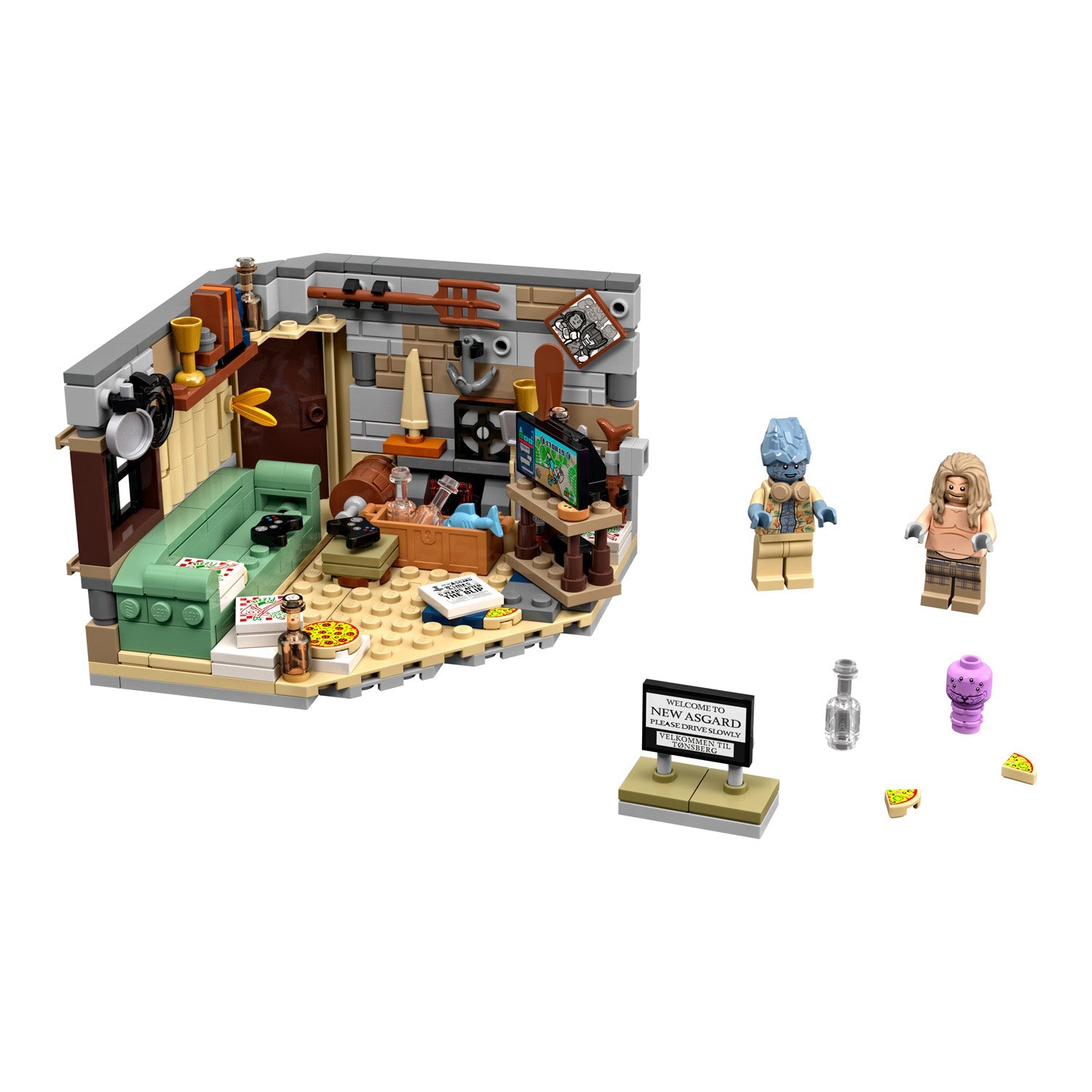 Gebraucht - LEGO Marvel (76200) Bro Thors neues Asgard (Infinity Saga)