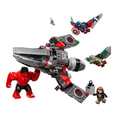 Gebraucht - LEGO Super Heroes (76292) Showdown zwischen Captain America und Red Hulk