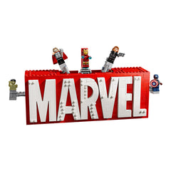 NEU - LEGO Super Heroes (76313) MARVEL Logo & Minifiguren