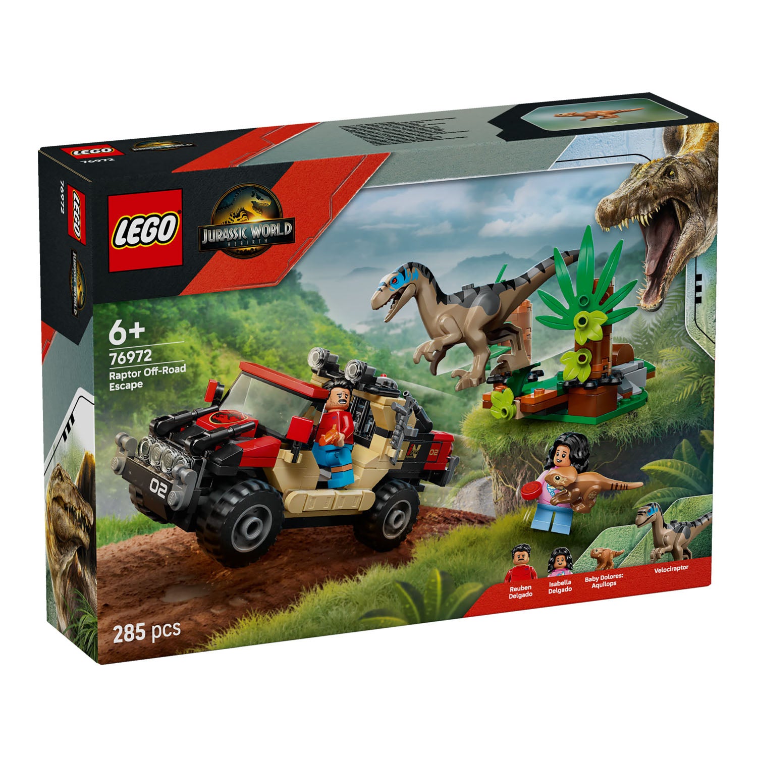 Box Vorderseite - Raptor: Verfolgungsjagd mit dem Geländewagen (76972)