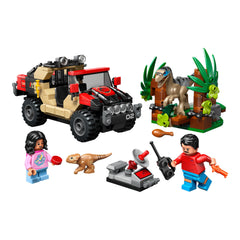 NEU - LEGO Jurassic World (76972) Raptor: Verfolgungsjagd mit dem Geländewagen