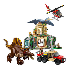 NEU - LEGO Jurassic World (76976) Spinosaurier & Quetzalcoatlus: Hubschrauber-Einsatz