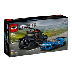 NEU - LEGO Speed Champions (77264) - Jaguar Project 7 & Land Rover Defender