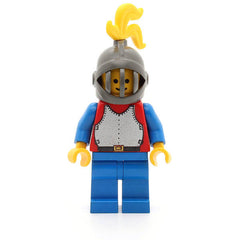 LEGO cas191 - Breastplate (Red with Blue Arms, Blue Legs with Black Hips)