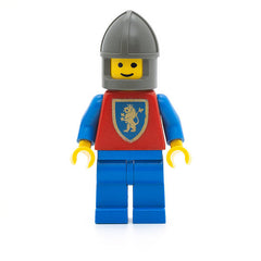 LEGO cas114 - Crusader Lion (Blue Legs, Dark Gray Chin-Guard)