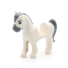LEGO 93083c01pb13 - Pferd (Friends, White)