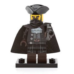 LEGO col17-16 - The Mystery Man (Highwayman), Series 17 (Set mit Stand und Zubehör)