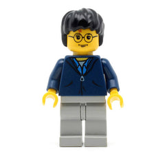 LEGO hp033 - Harry Potter (Dark Blue Jacket Torso)