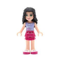LEGO frnd001 - Friends Emma (Magenta Layered Skirt, Lavender Top)