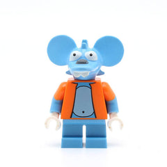 LEGO sim019 - Itchy, The Simpsons, Series 1 (Minifigur ohne Stand und Zubehör)