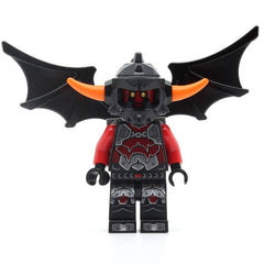 LEGO nex065 - Ash Attacker (Orange Horns, Wings)